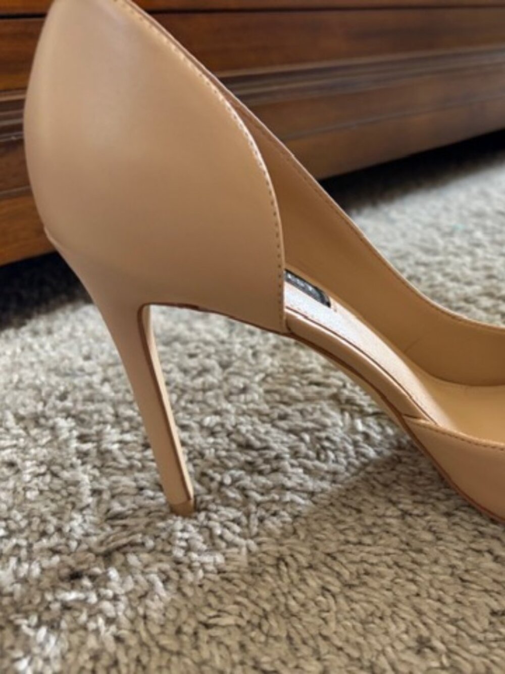 Nine West Folowe Pump Light Pink Size 8M - Picture 5 of 5